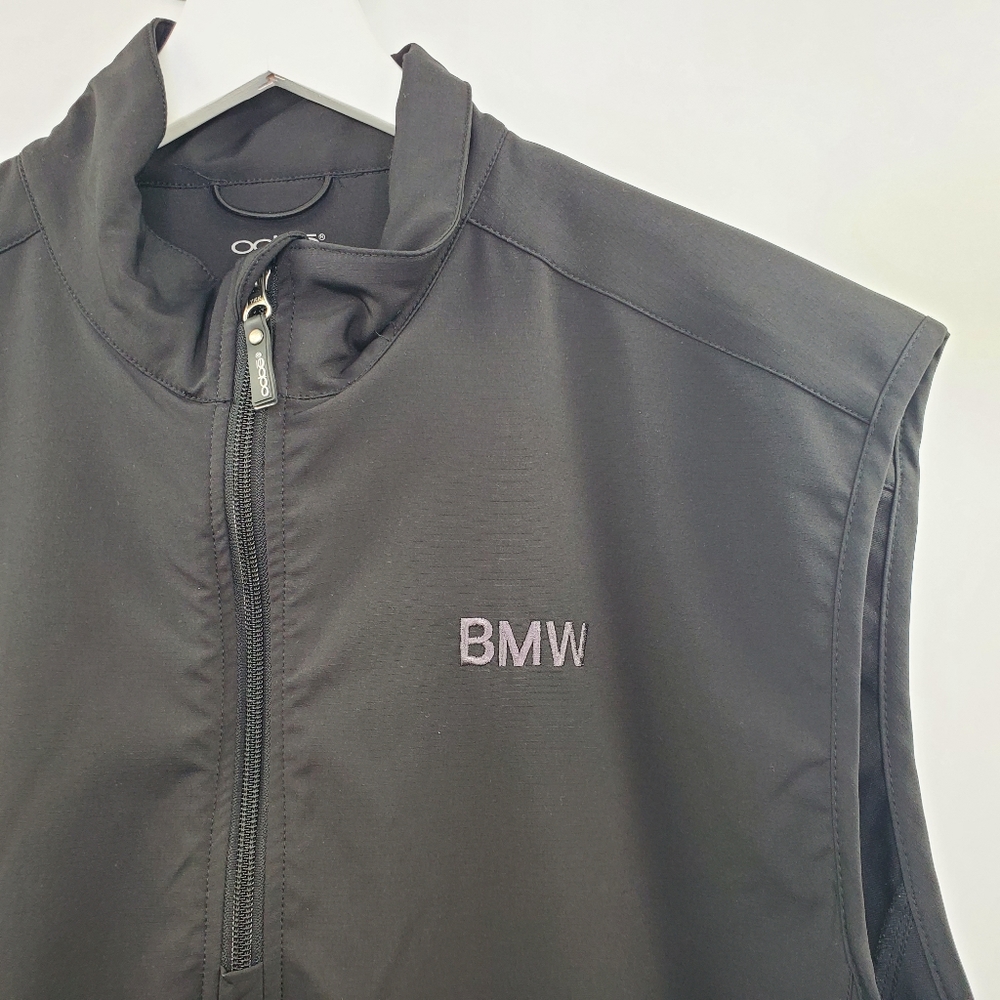 OOBE BMW Black Tech Vest Half Zip Men's - Picture 3 of 7